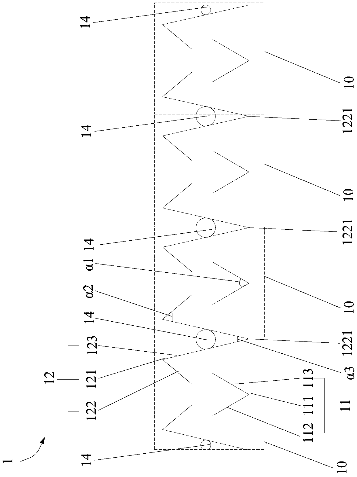 Flow guide device, gas mixing equipment and gas treatment system