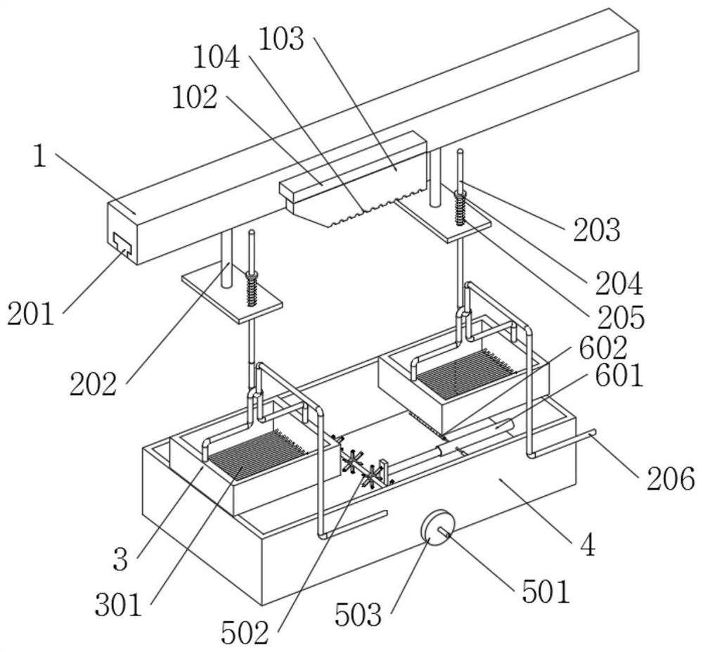 Etching device for positive concave etching of super-thick copper wire of ceramic-based circuit board