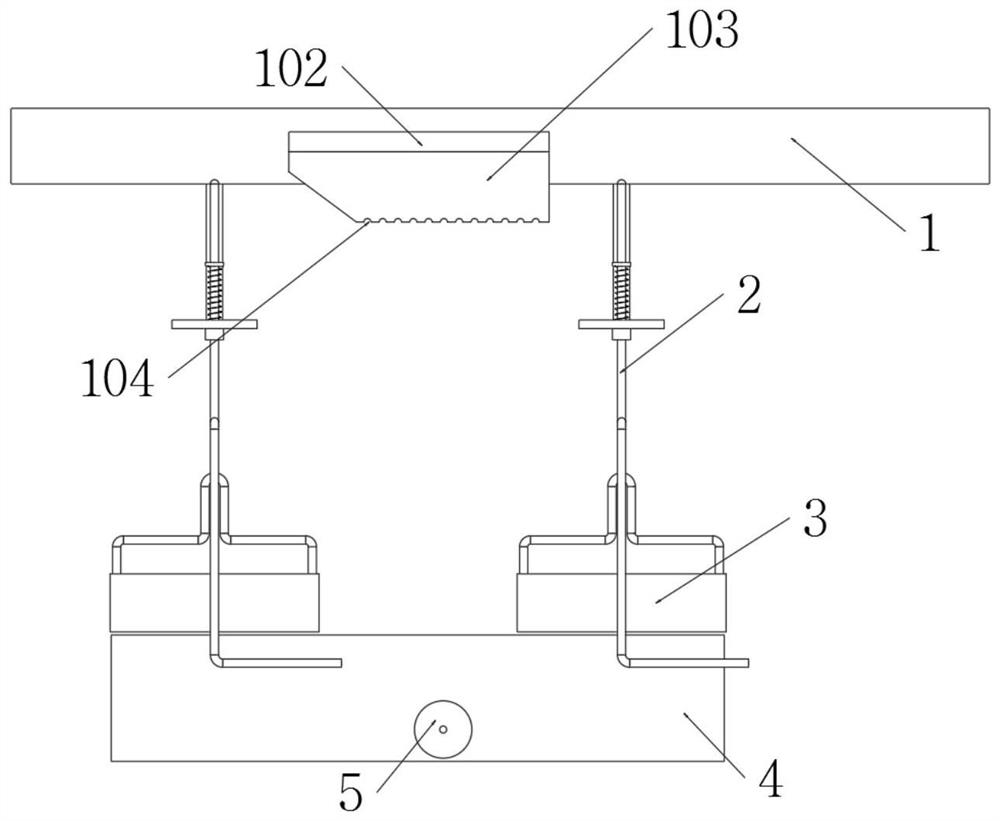 Etching device for positive concave etching of super-thick copper wire of ceramic-based circuit board