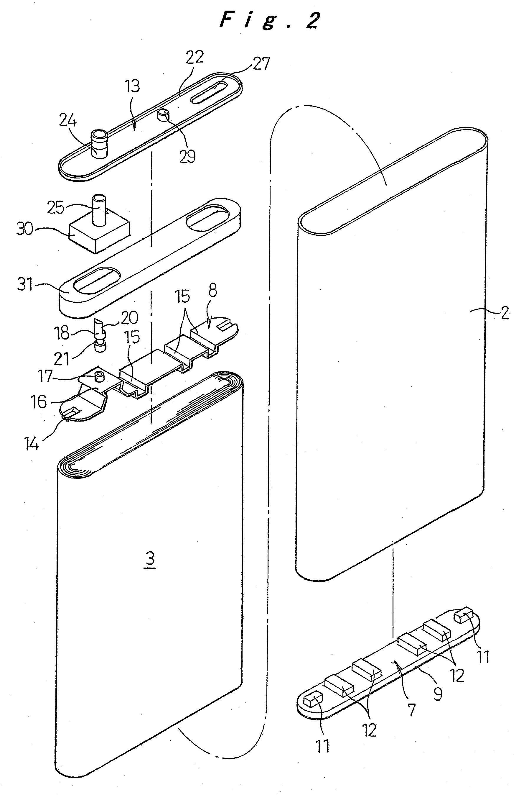 Method of manufacturing prismatic battery