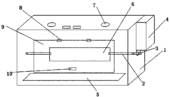 Novel seed sterilization box and sterilization method