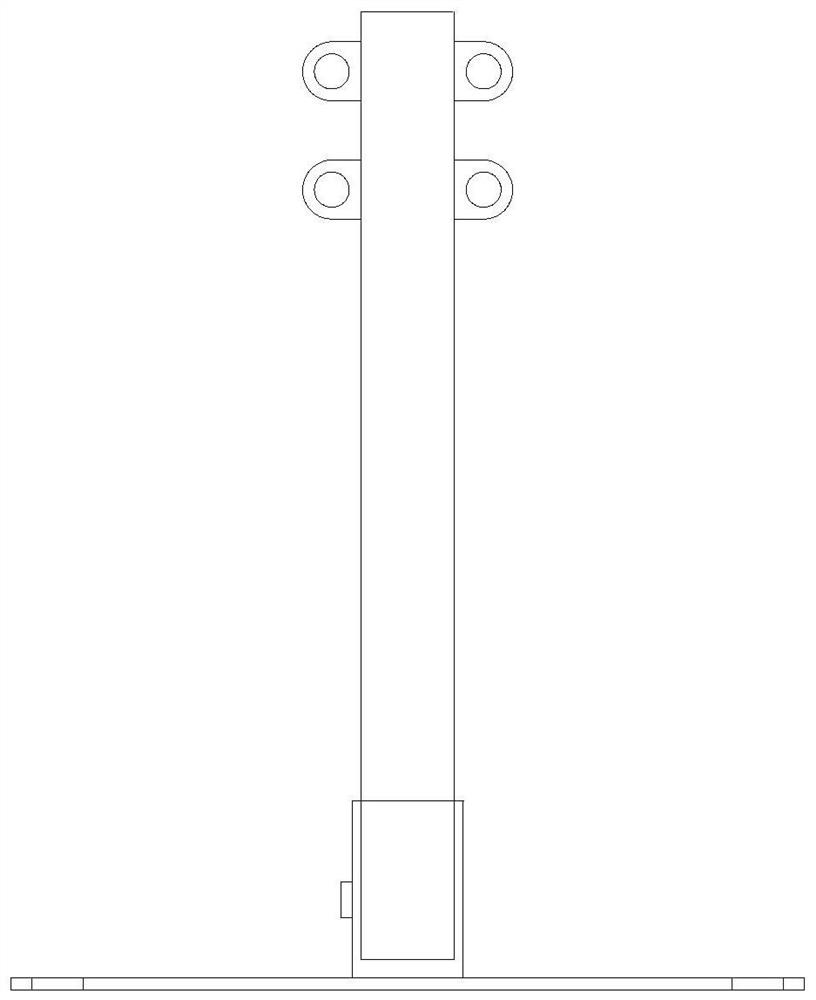 Technological method for fixing safety belt for working on machine body