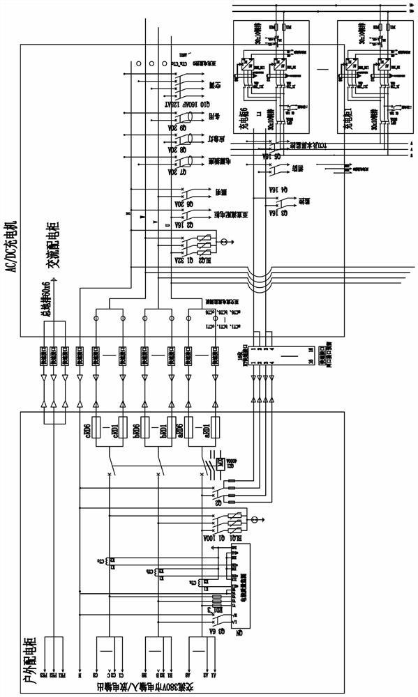 A ship shore power system and control method