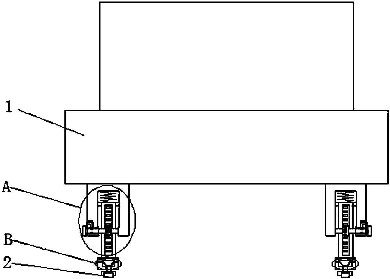 Shifting unit for gantry type CNC machining center