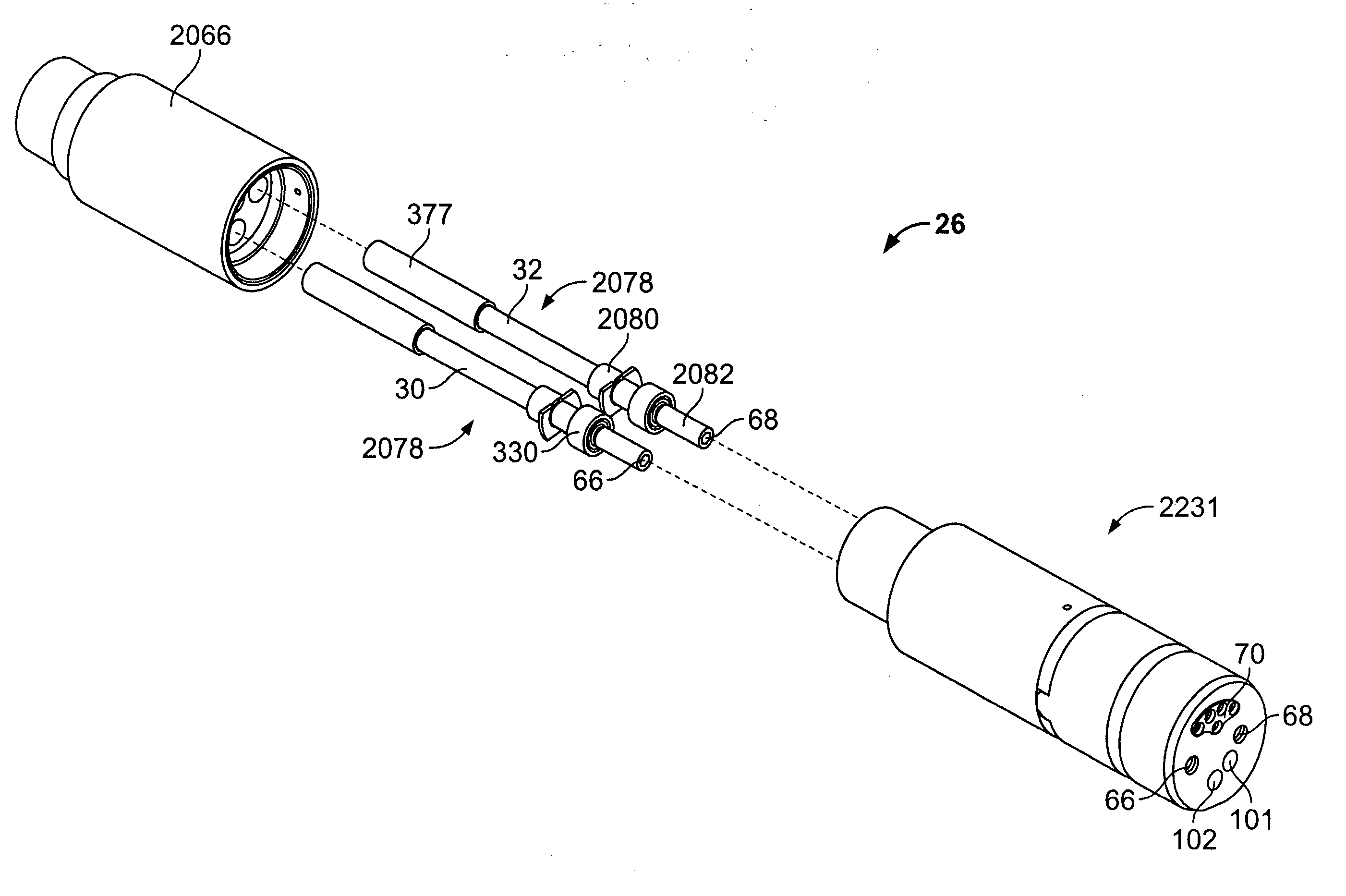 Shaft, e.g., for an electro-mechanical surgical device