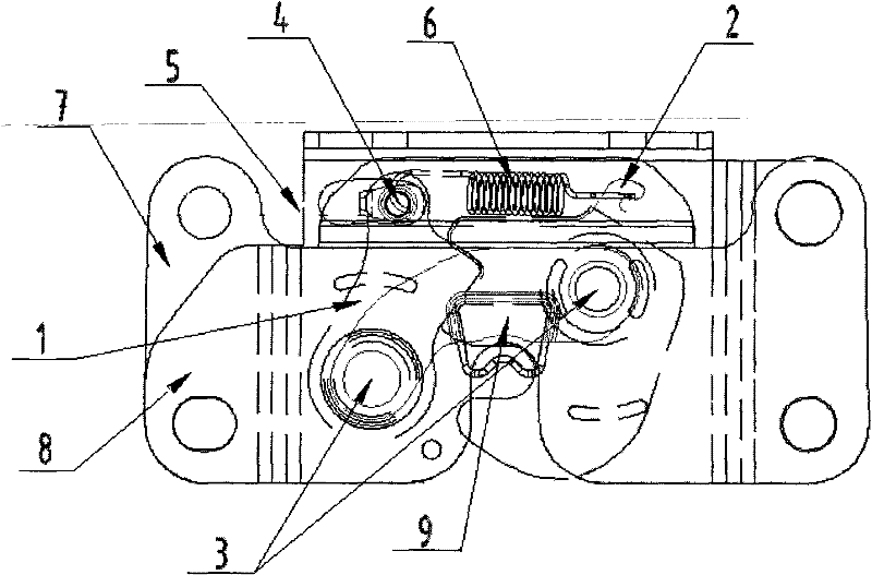 Modularized seat backrest latch