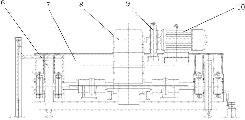 Electromagnetic induction slag melting furnace satisfying short-process production of mineral wool and production method thereof