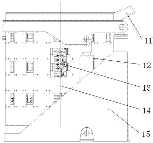 Electromagnetic induction slag melting furnace satisfying short-process production of mineral wool and production method thereof