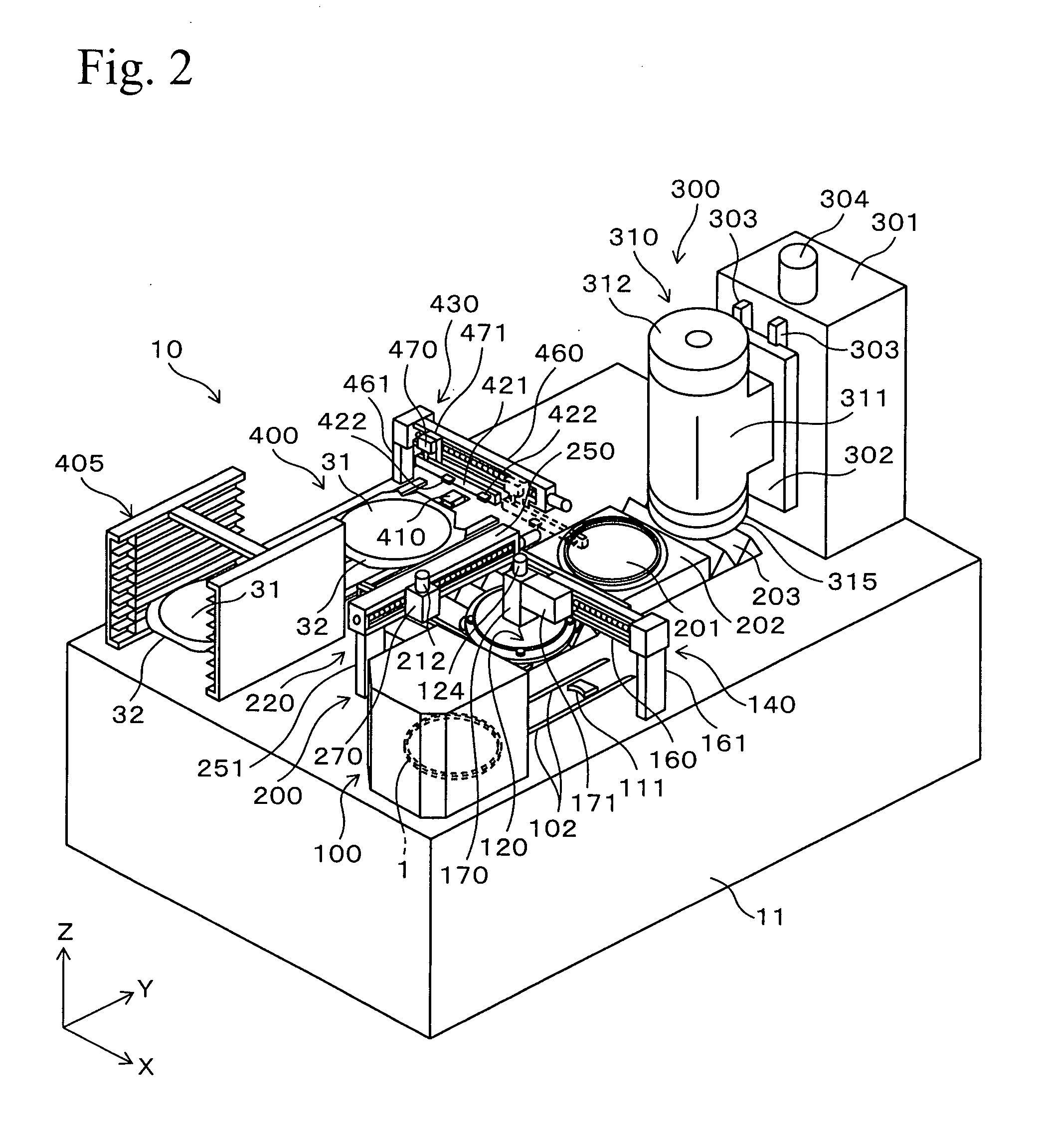 Processing method for wafer and processing apparatus therefor