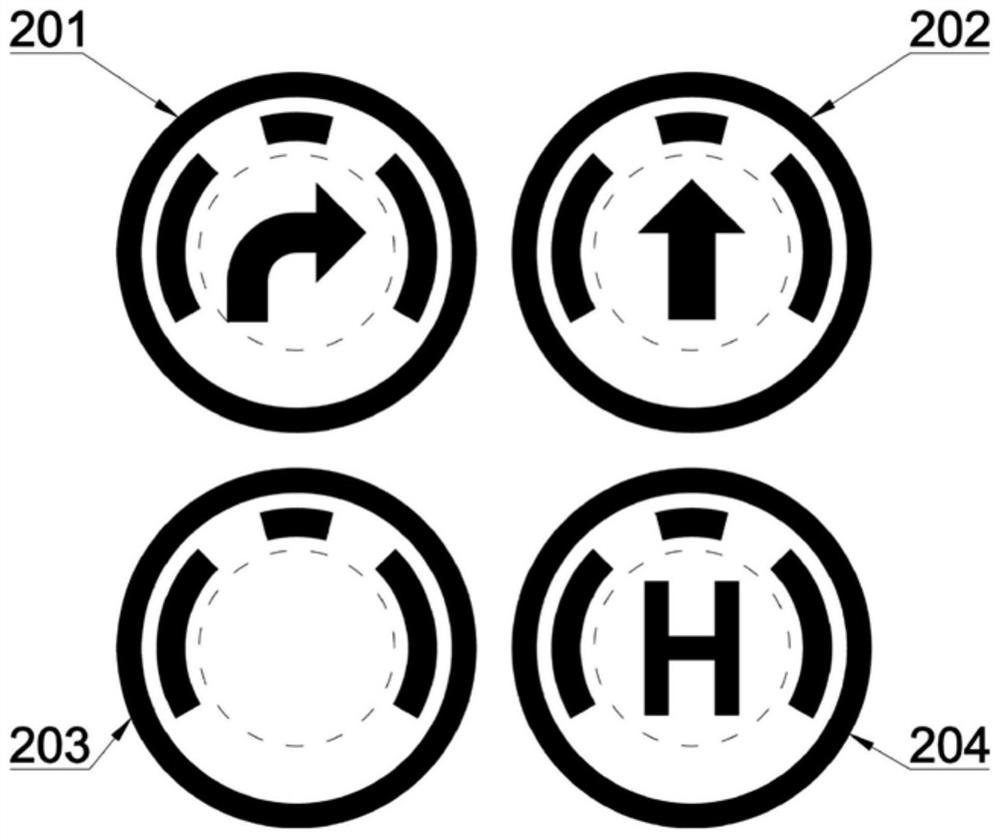 Unmanned aerial vehicle task planning method based on graphic label