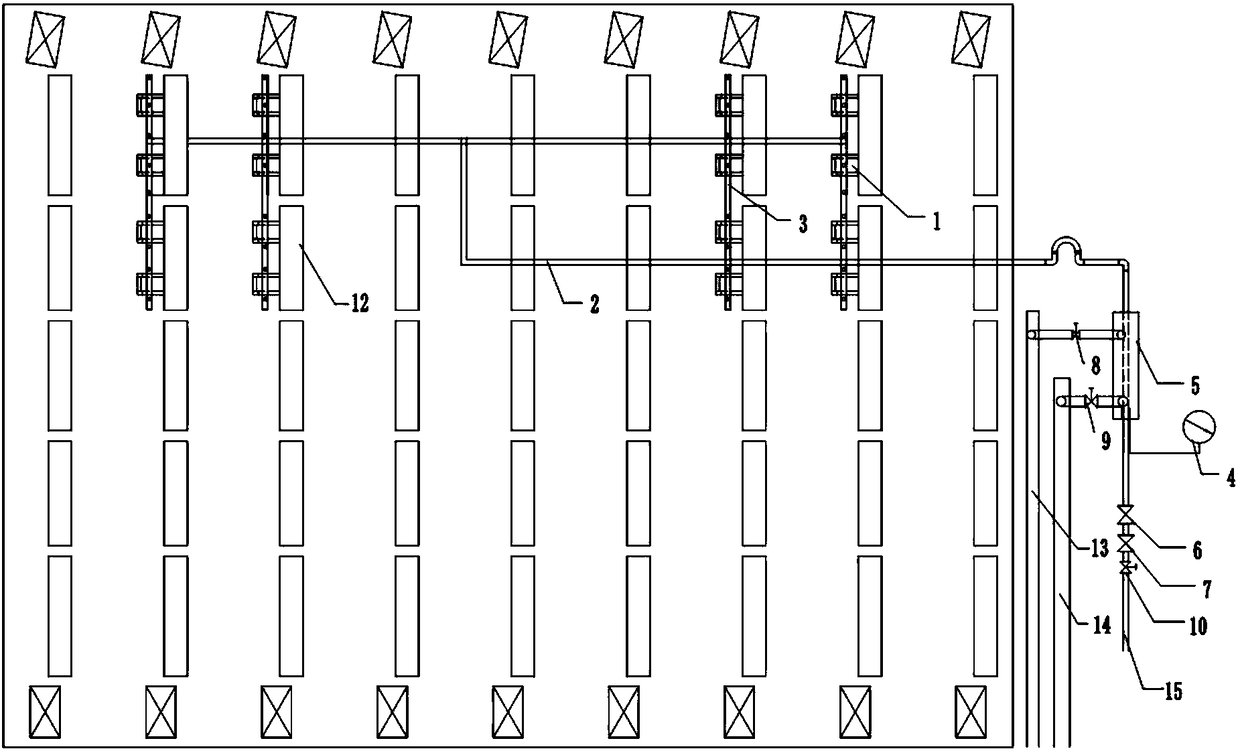 The method of preventing steel sticking to the walking beam of the steel pipe walking heat treatment furnace