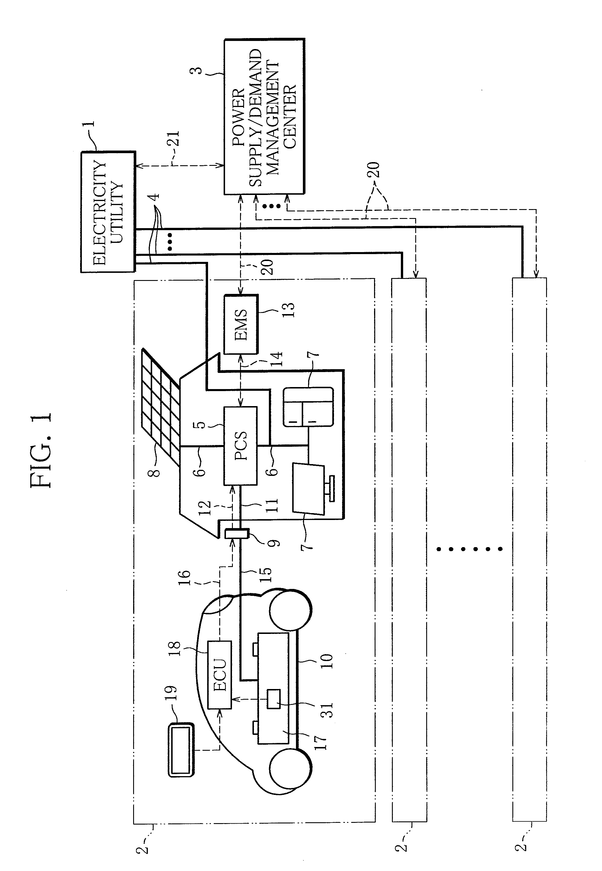 Battery information output equipment for power supply and demand leveling system