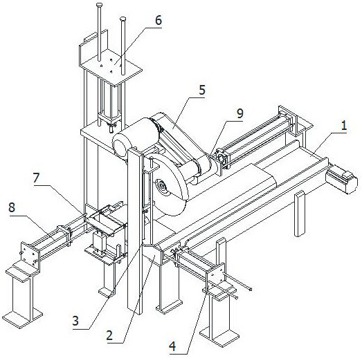 Intelligent machining equipment for drilling and chamfering cutting of rectangular parts