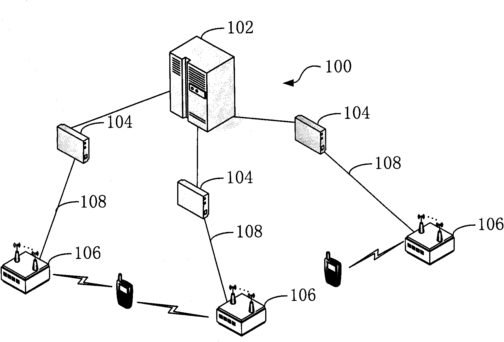 Uplink/downlink antenna pulling away device, transmitter, receiver and channel measuring method
