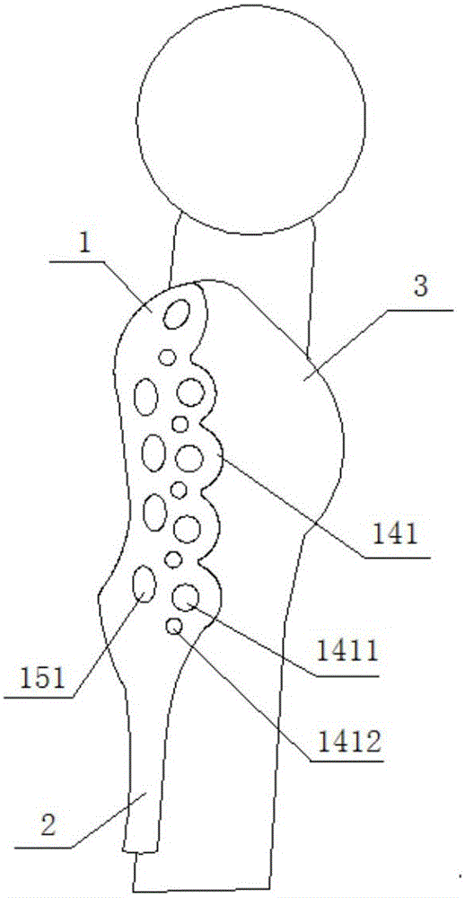 Anatomical femoral trochanter locking steel plate