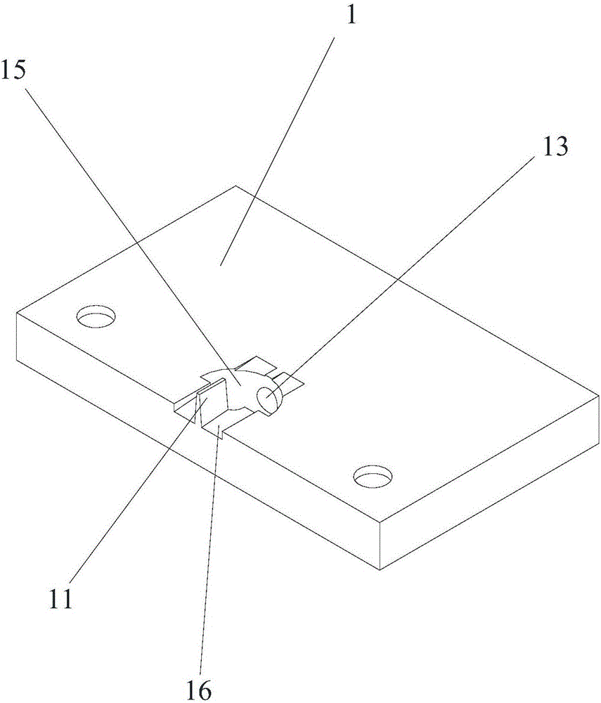 Button leading-out mechanism of beading machine