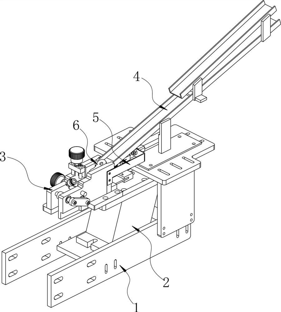 Feeding device for chain piece inspection system