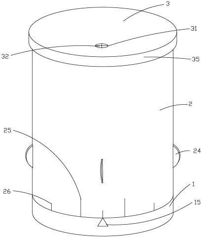 Medical thermometer storage barrel