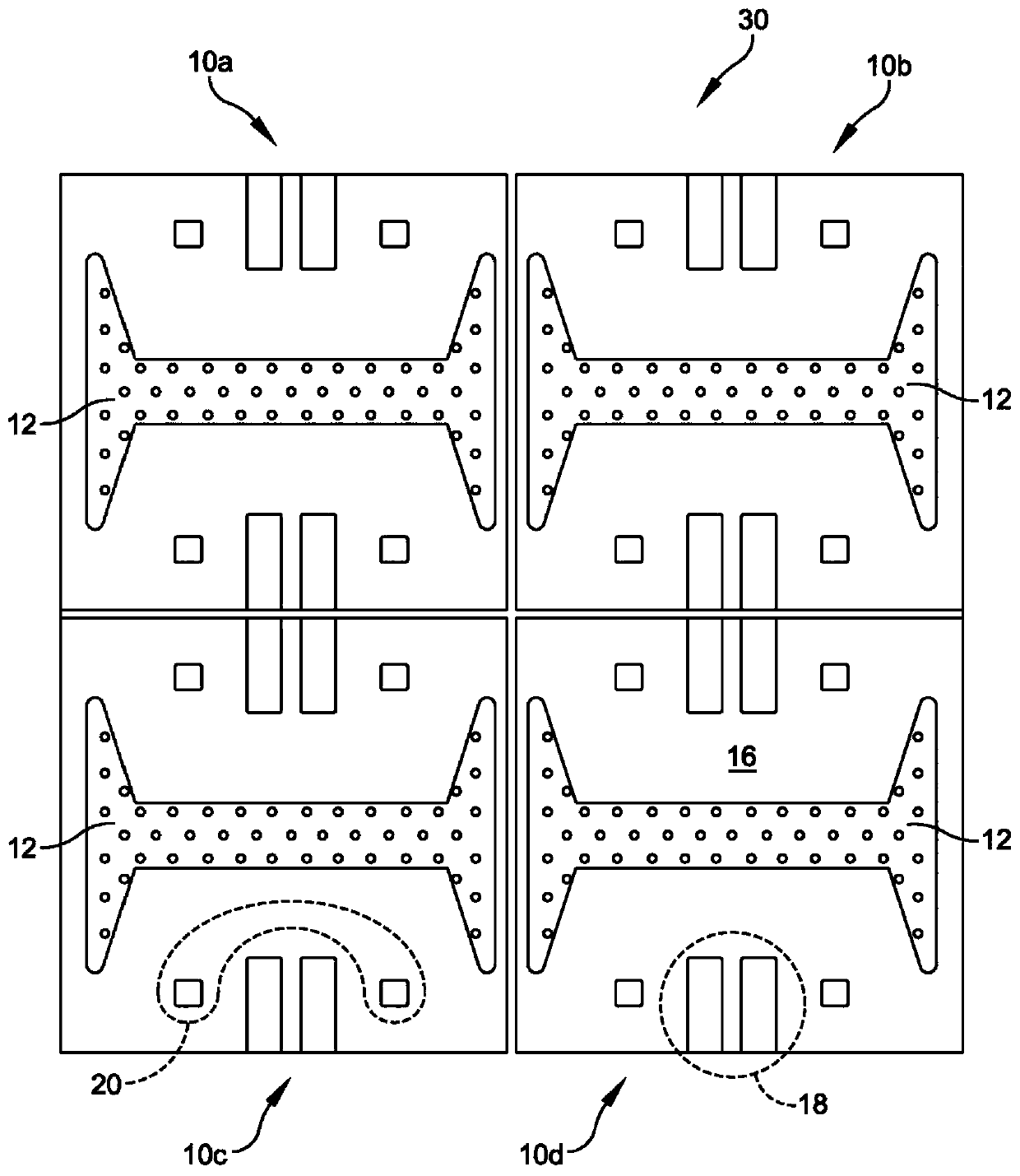 Additive manufacturing technology (AMT) low profile radiator