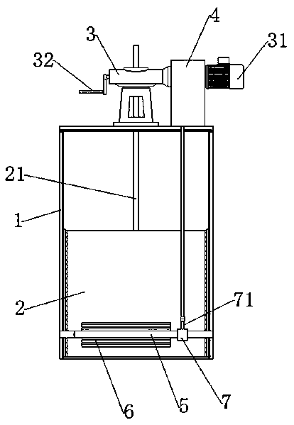 Large-size hydraulic gate with auxiliary function of opening and closing