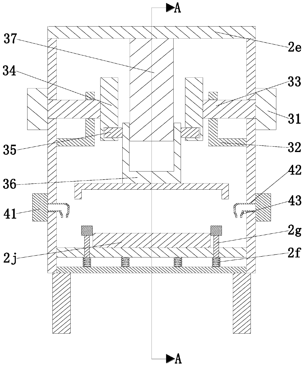 Processing and forming method of bridge-cut-off aluminum alloy section bar