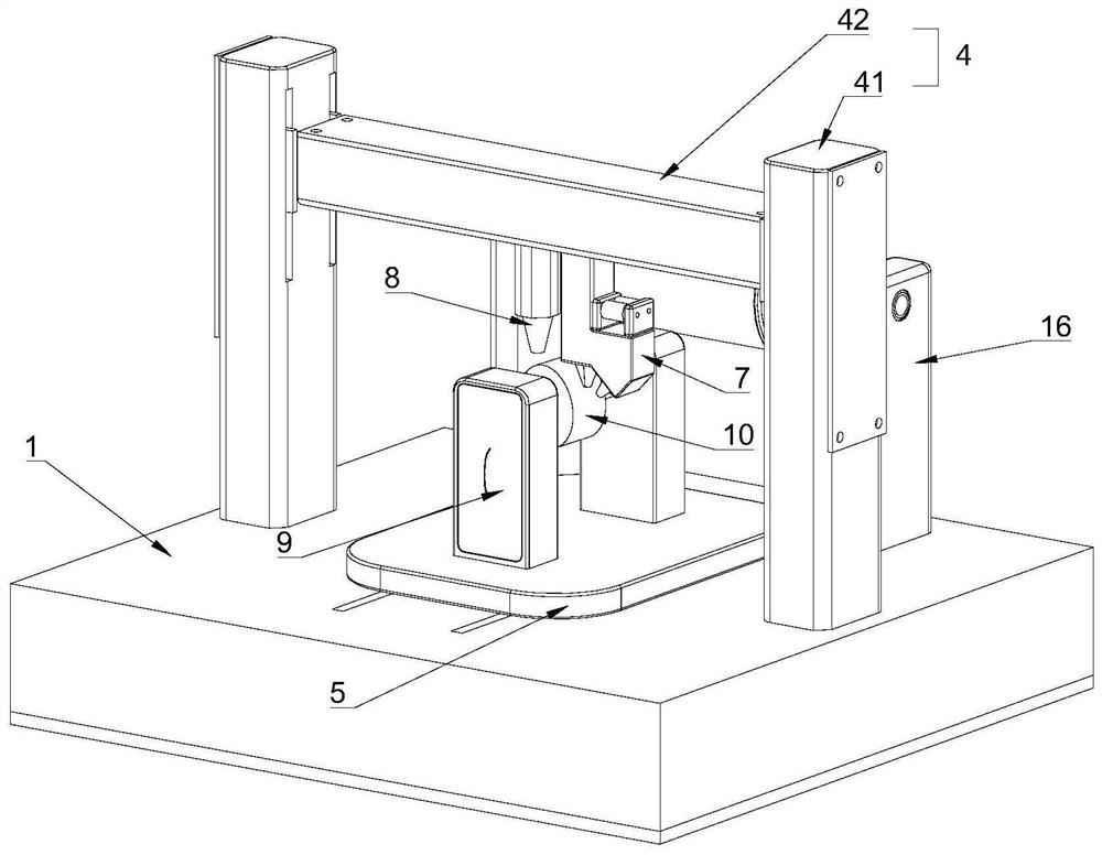 Additive and subtractive synchronous machining method and device capable of rapidly manufacturing or trimming grinding wheel