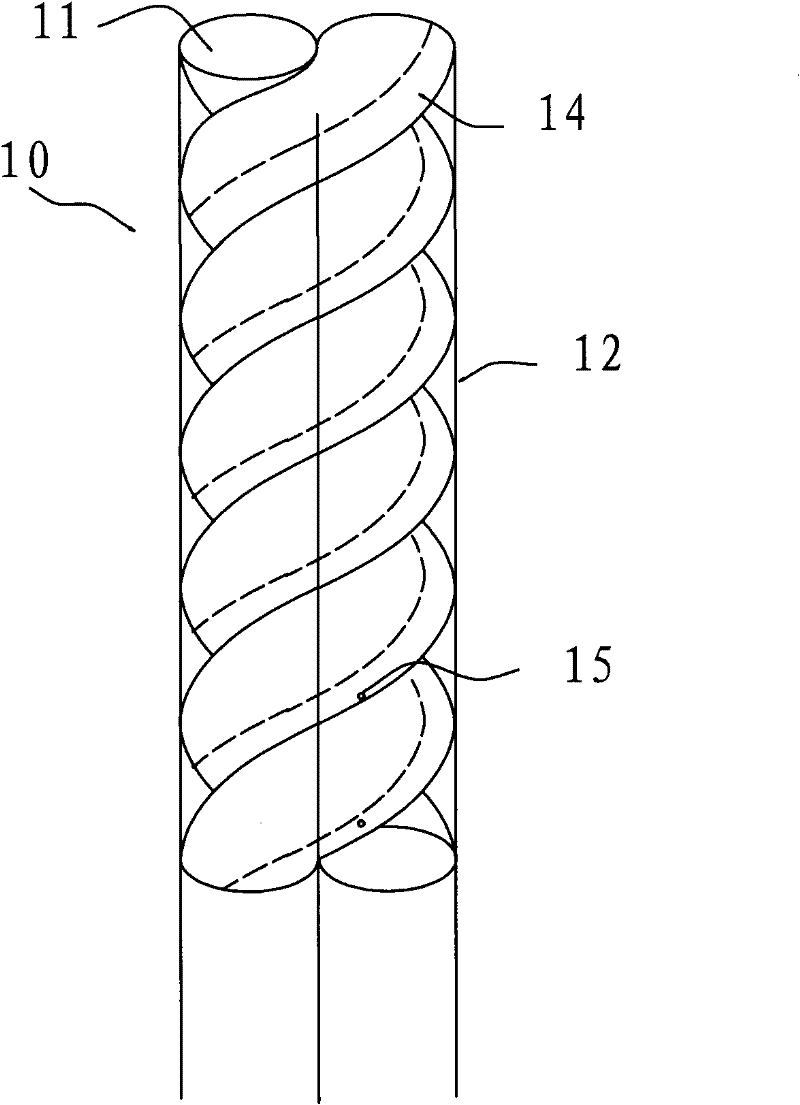 Floating type wind energy receiving device