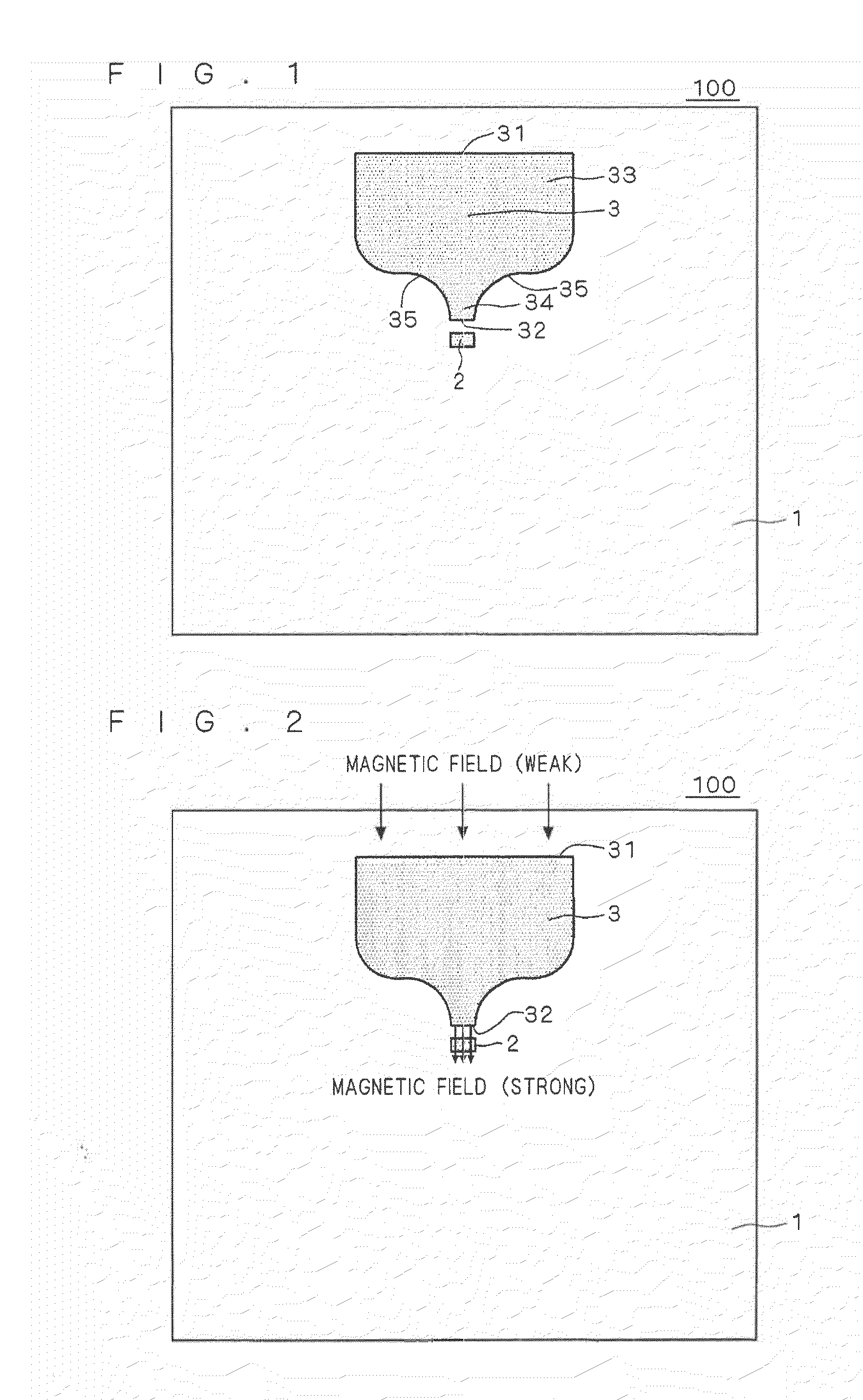 Magnetic field detection device