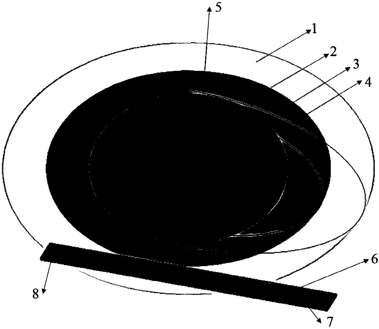 Wide angle scanning ellipsoidal dielectric lens antenna based on phased array feed