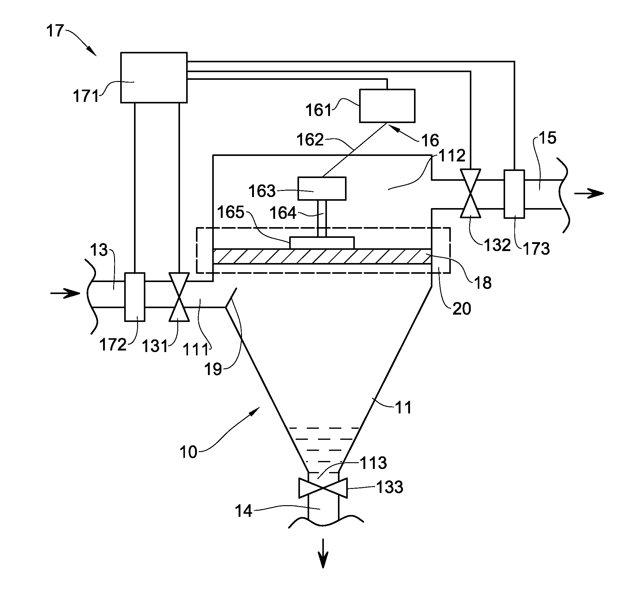 Apparatus and Method for Treatment of a Contaminated Water-Based Fluid