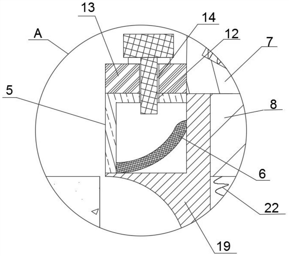 Electrical embedded pipe protection device and construction method thereof