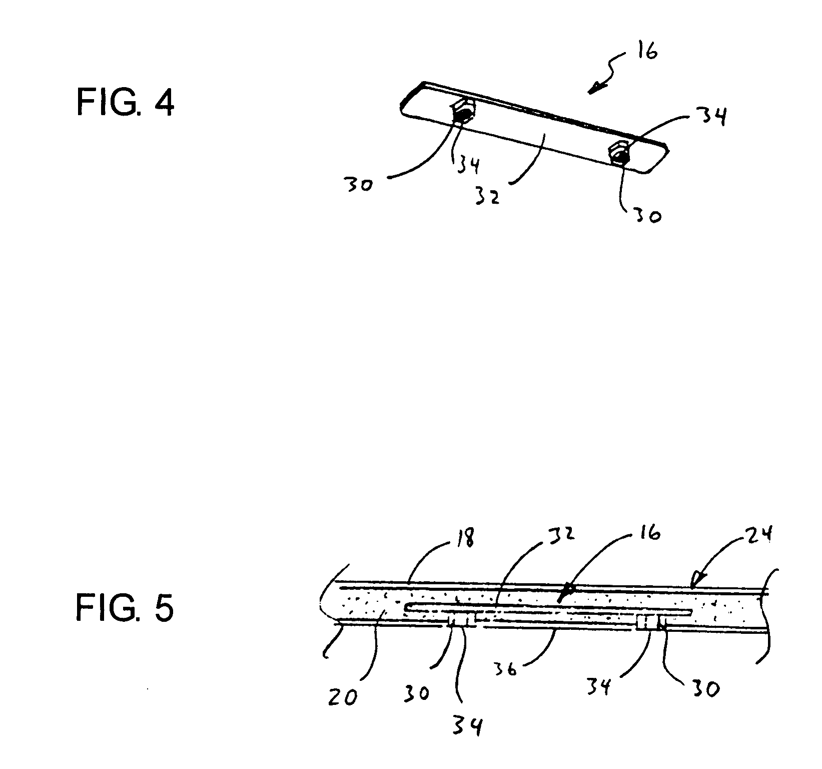 Molded article with foam-encased adhesion-resistant reinforcing member and method