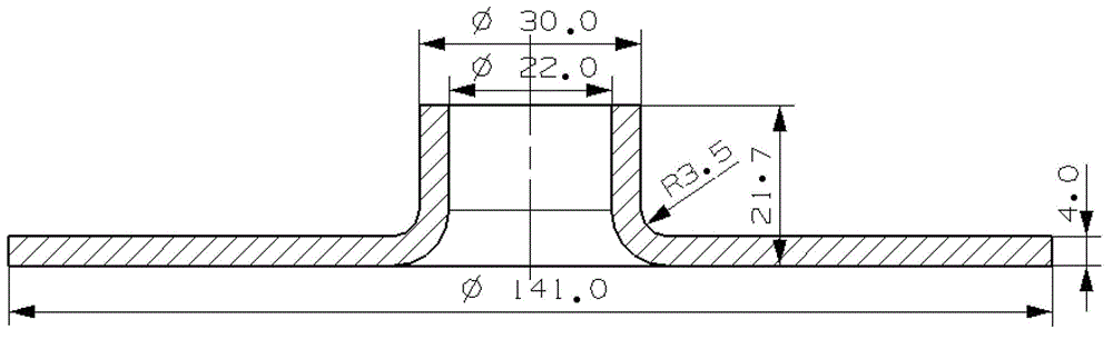Forming technique of hub with bidirectional cylindrical boss