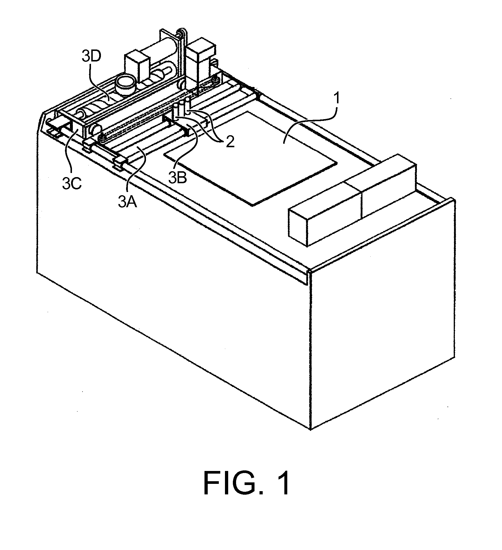 Method and machine for producing three-dimensional objects by means of successive layer deposition