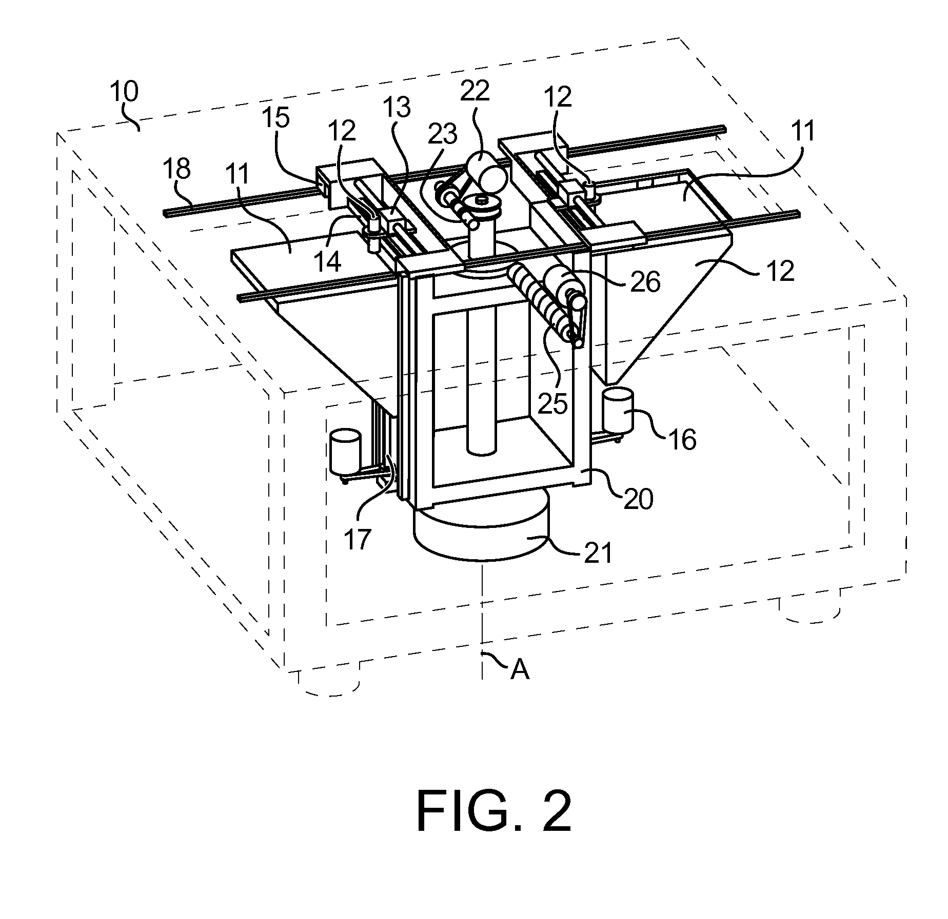 Method and machine for producing three-dimensional objects by means of successive layer deposition