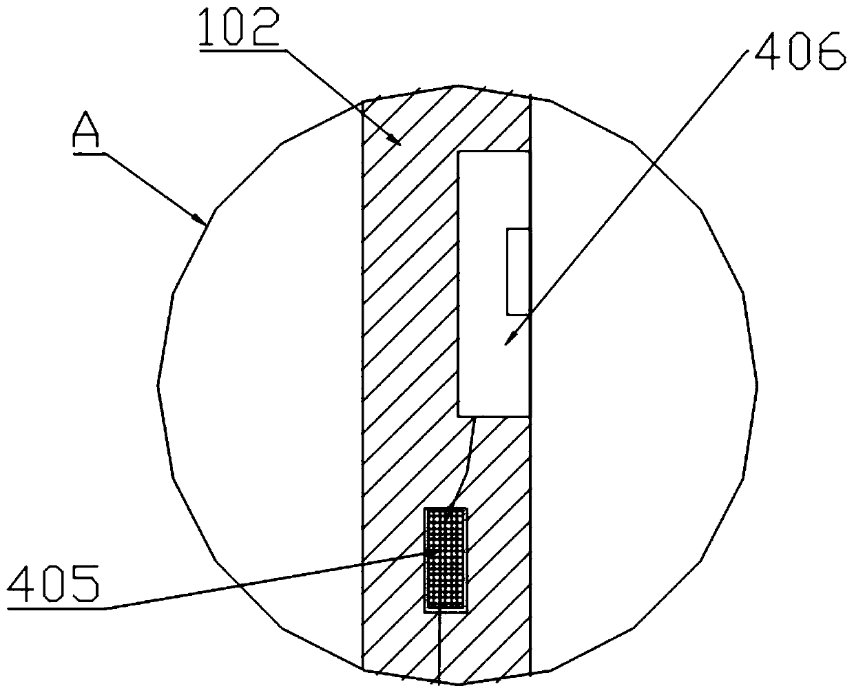 High-precision table type rotating ultrasonic rock coring device