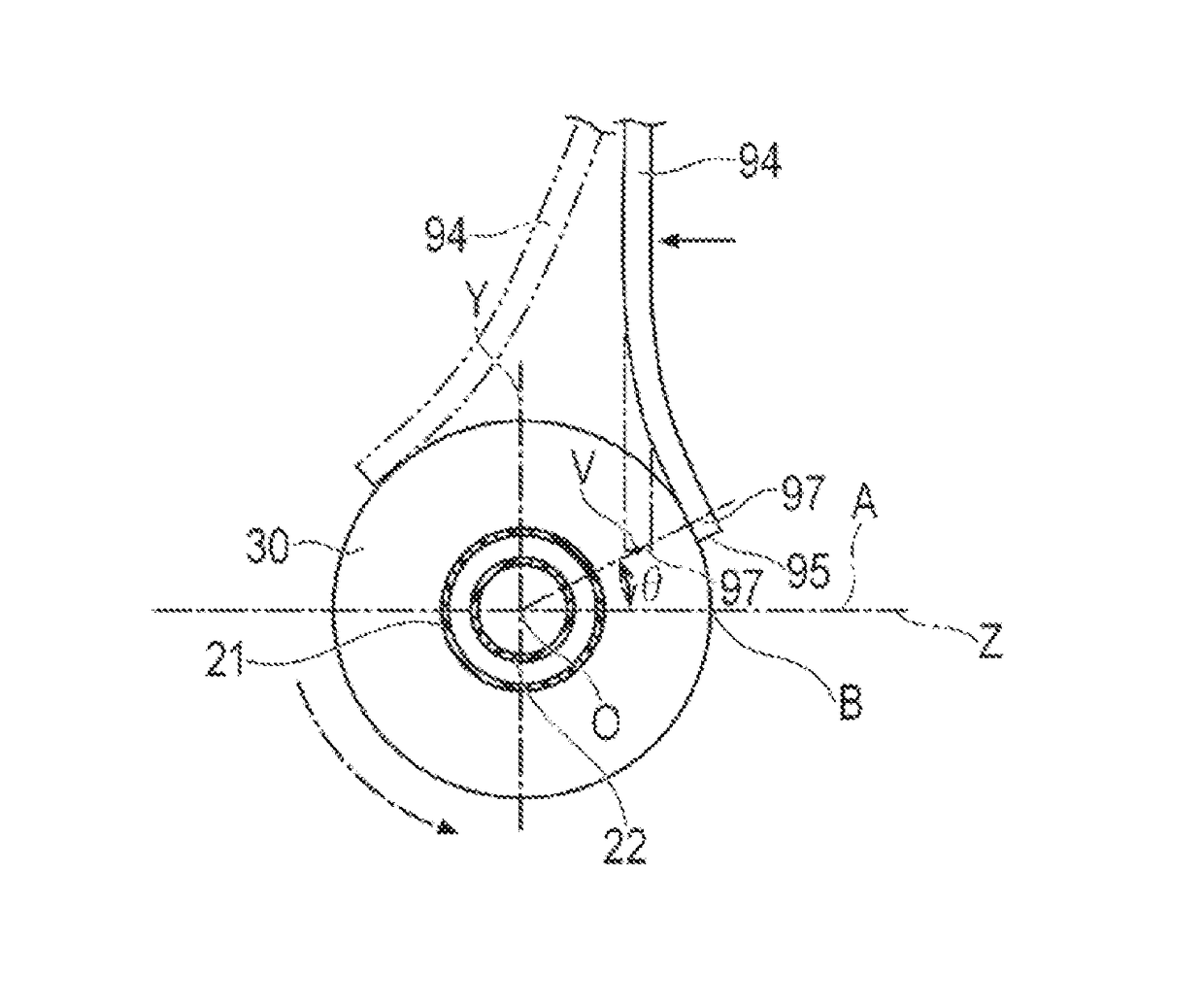 Positioning method for balloon coating