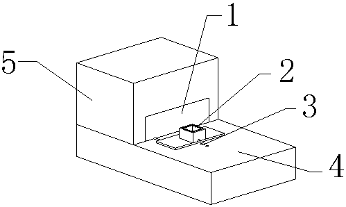 Ice guide structure of ice machine