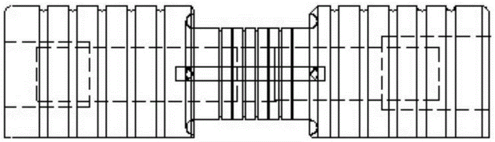 Arch wire shaper with compression bars at both ends