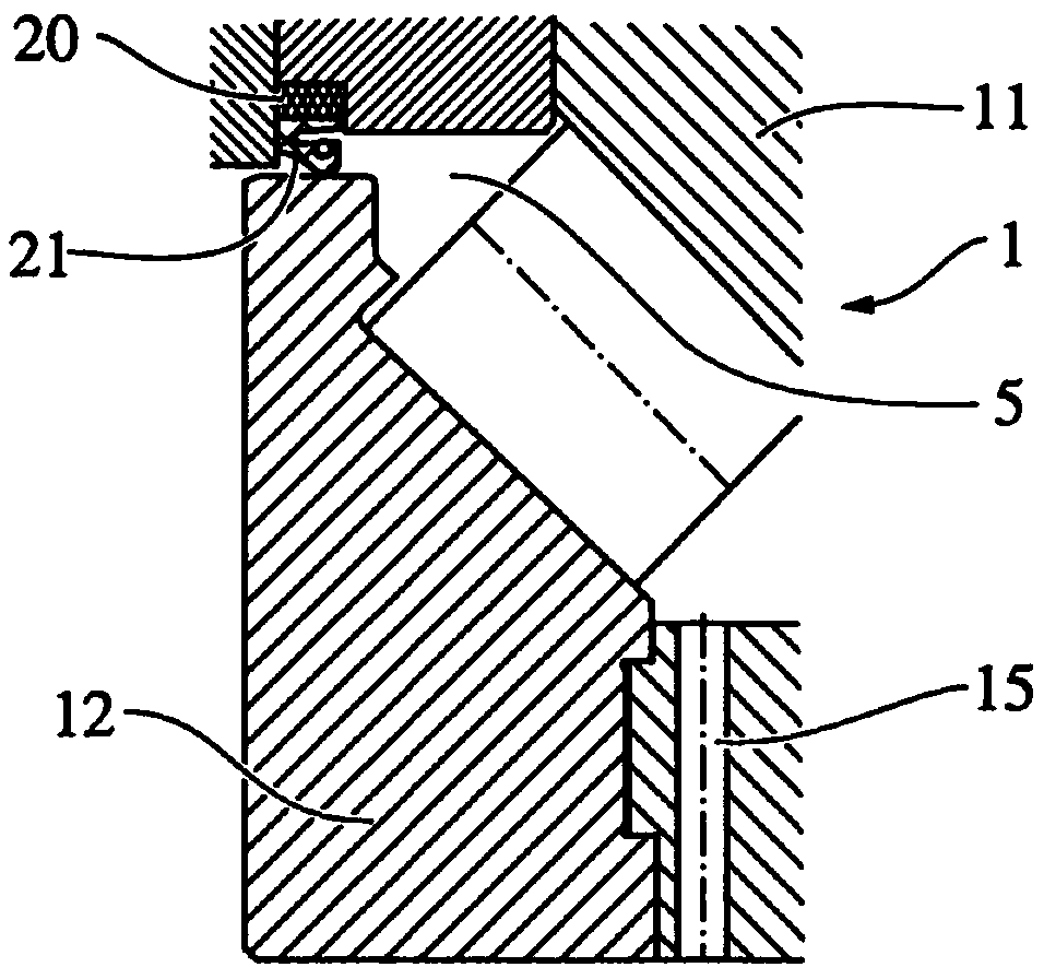 Rolling bearing and method for sealing a rolling bearing