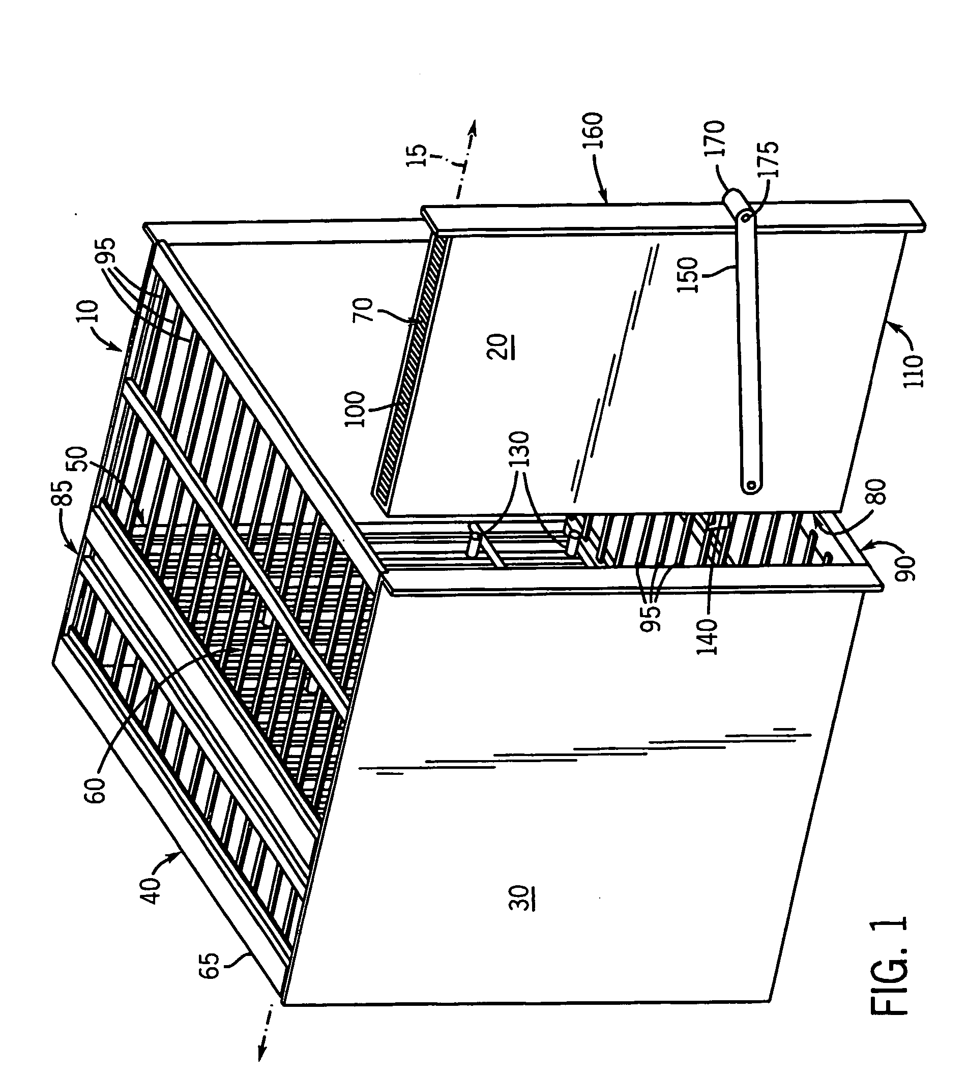 System for insertion and extraction of a printed circuit board module into and out of a subrack