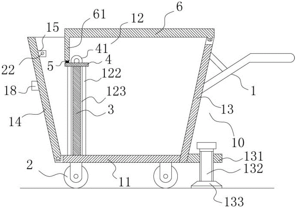 Cylindrical steel product transporting vehicle with protection device