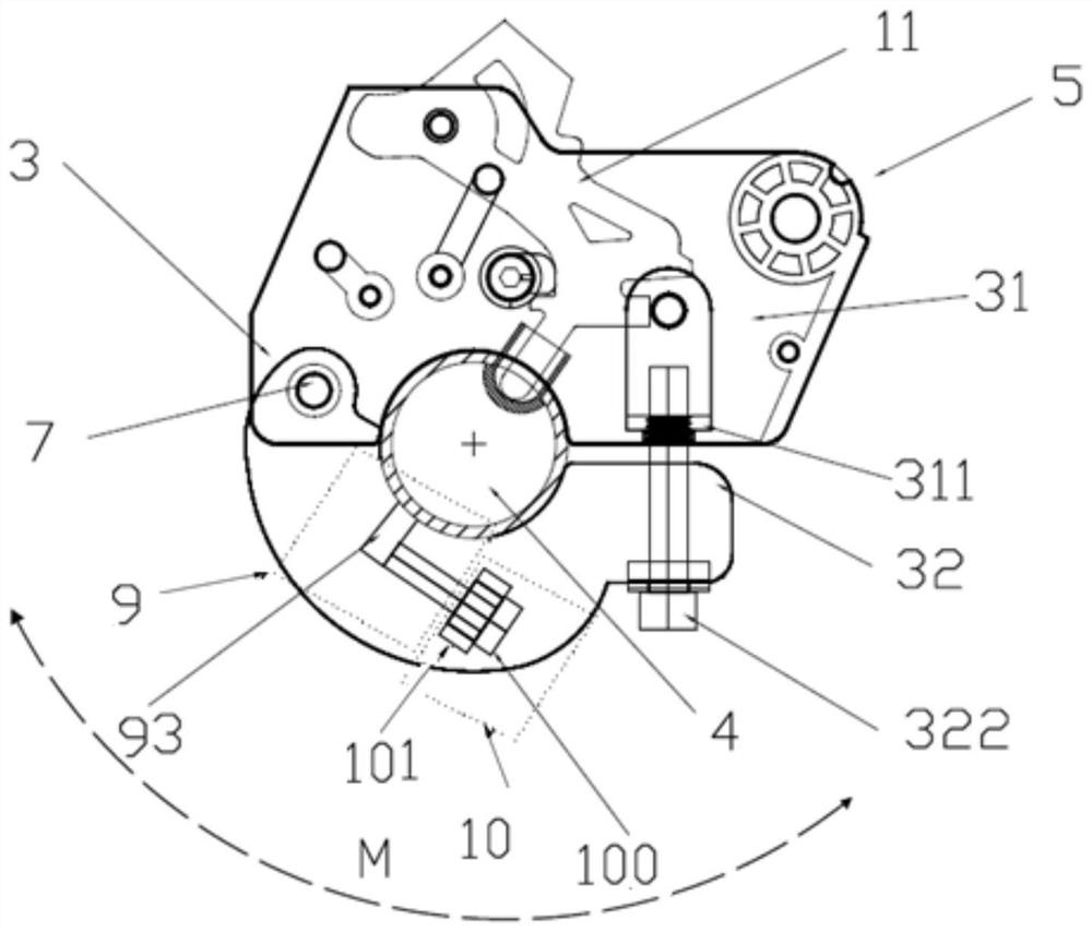 Spinning machine cradle and pressure fine adjustment method