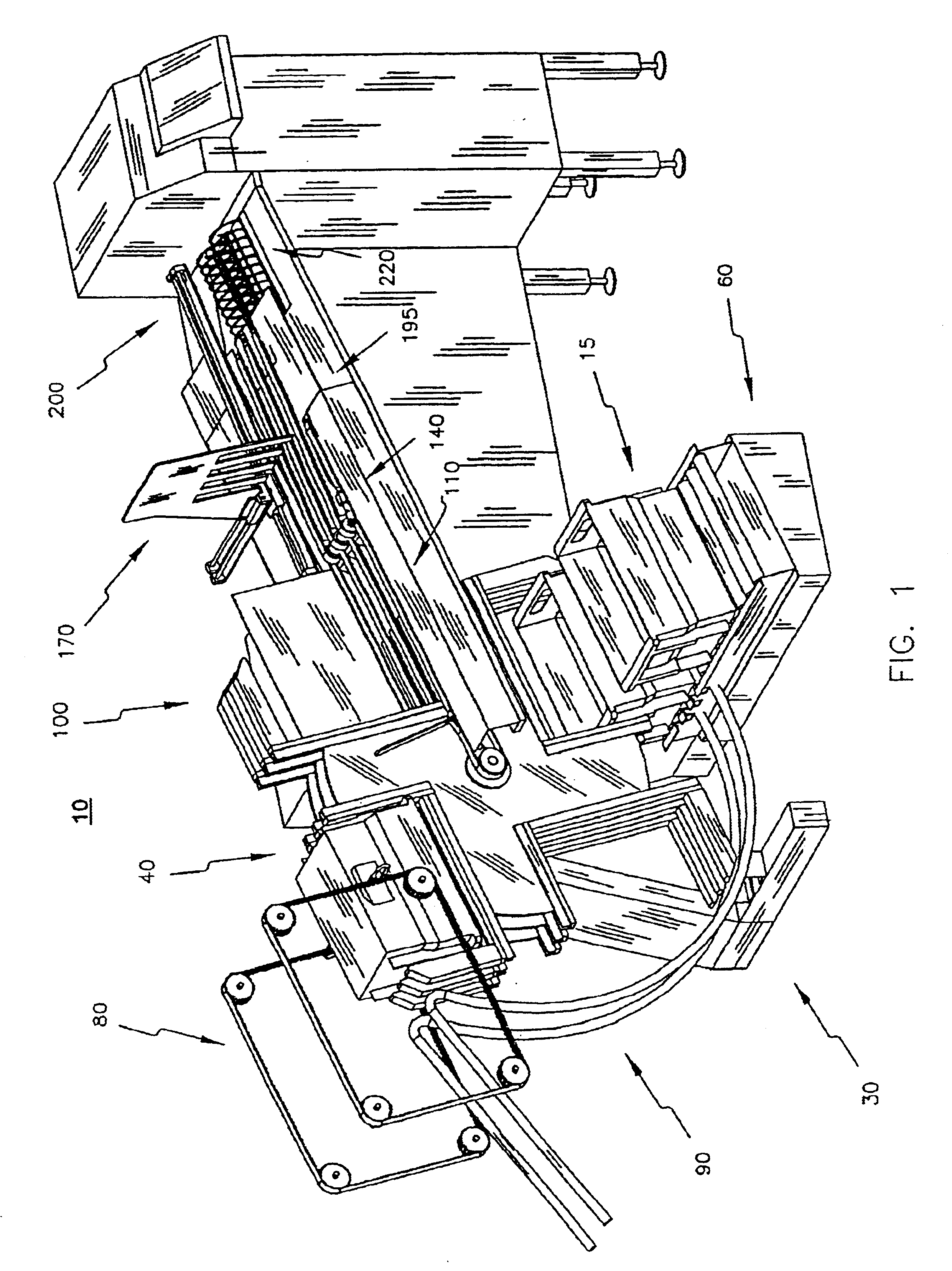 Method and system for high speed tray unloading and mail transporting