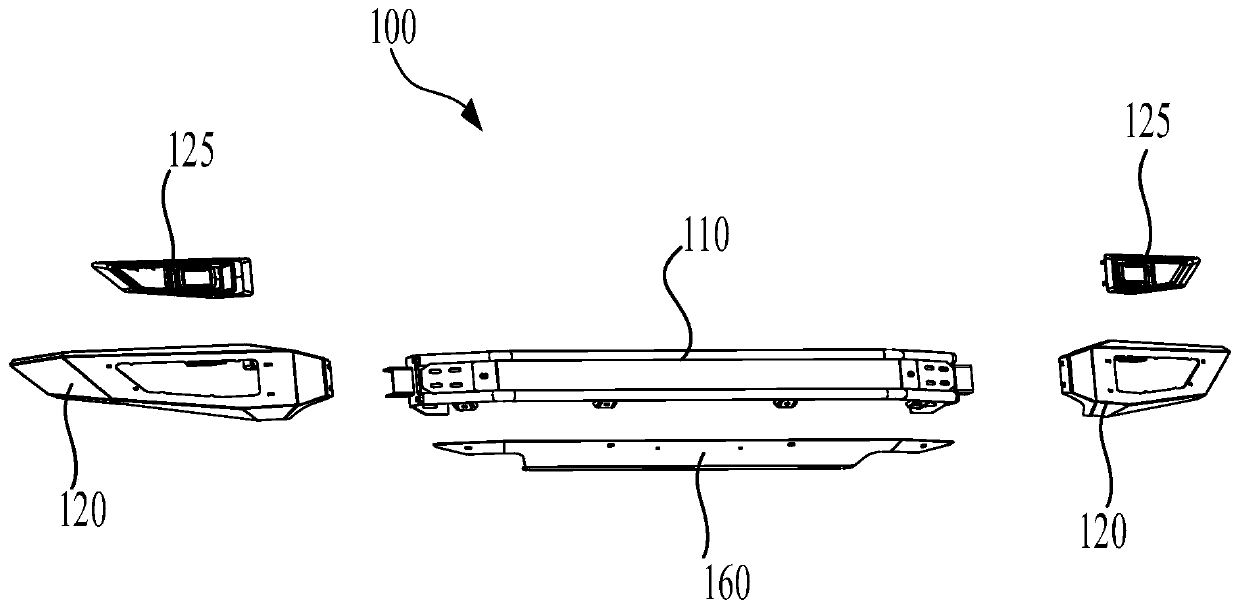 Front protection device and automobile
