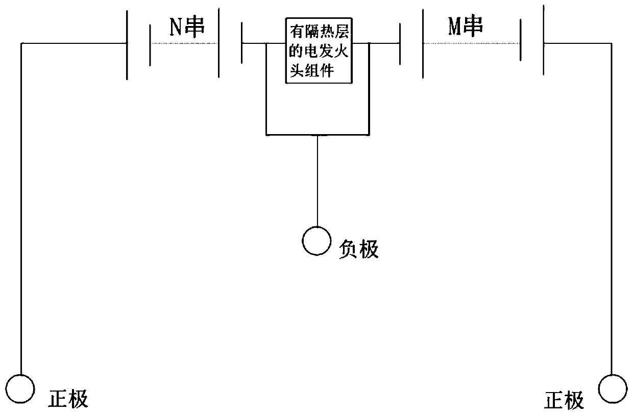 Thermal insulation method of closed thermal battery