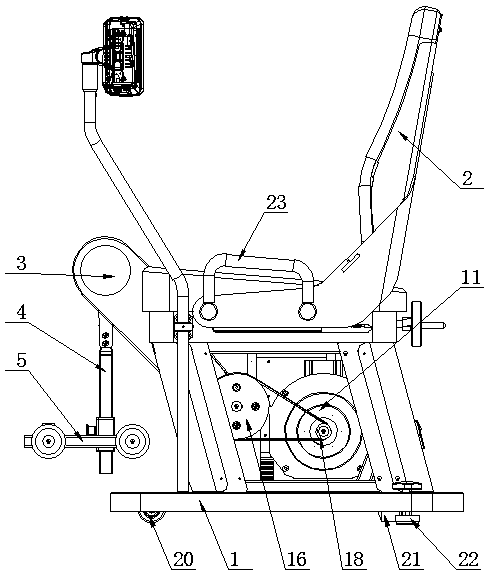 Knee joint trainer