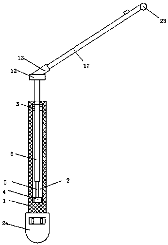 An insulation device applied to prevent ground faults in electric power field