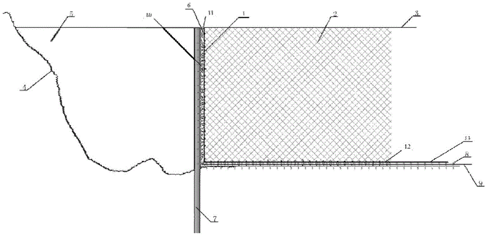 Connection method for seashore and netting gear net