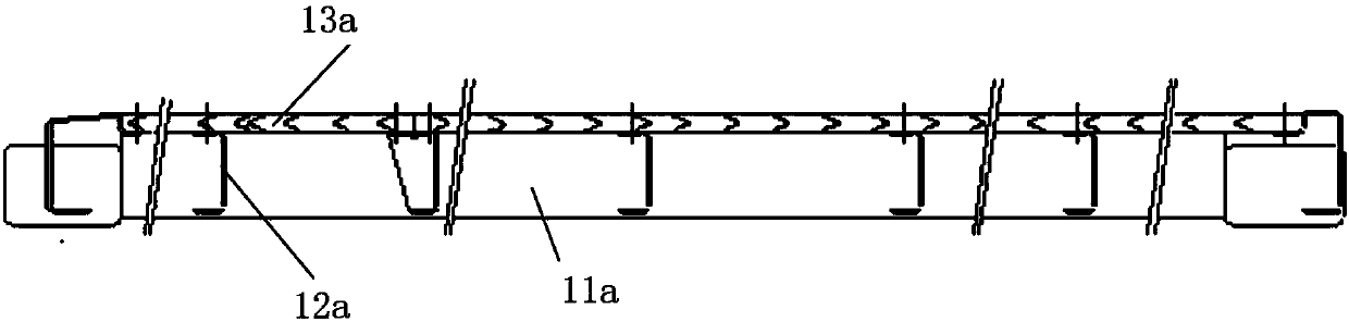 Bottom side beam, container and combining and assembling method and transportation method thereof